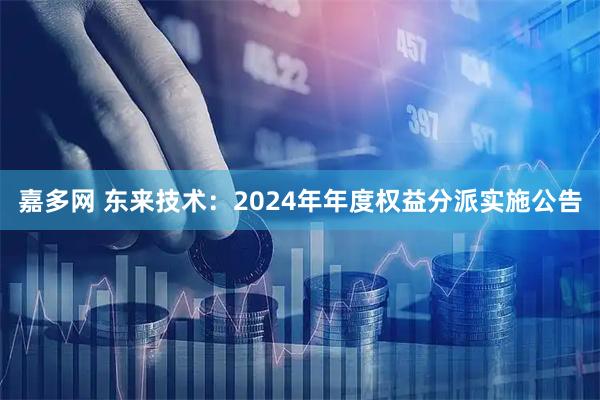 嘉多网 东来技术：2024年年度权益分派实施公告