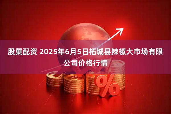 股巢配资 2025年6月5日柘城县辣椒大市场有限公司价格行情