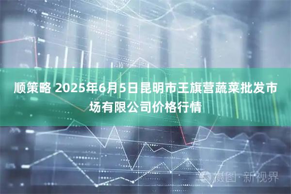 顺策略 2025年6月5日昆明市王旗营蔬菜批发市场有限公司价格行情